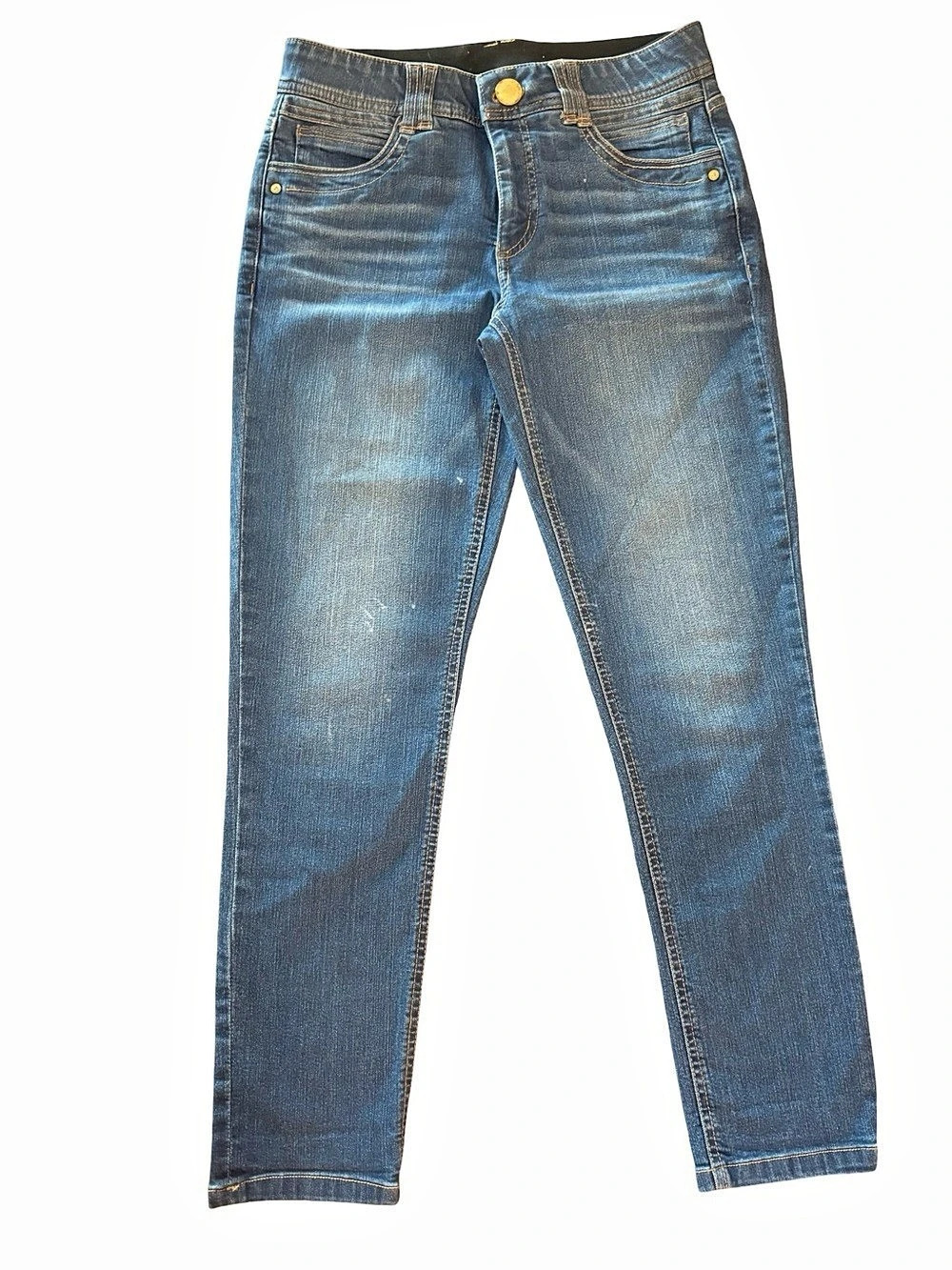 Democracy Medium Wash Stretch Skinny Ankle Jeans Size 4